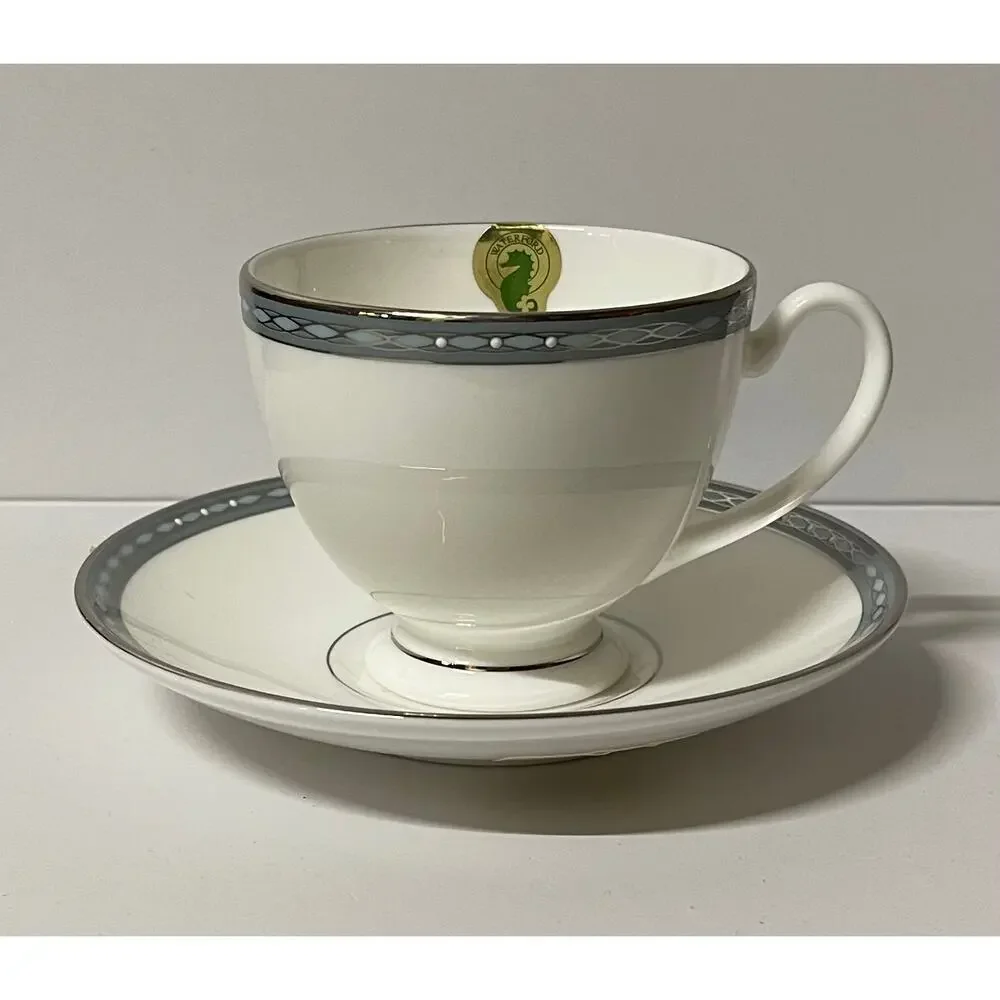 Waterford Pavia Cup/Saucer. kk396 - Picture 1 of 7